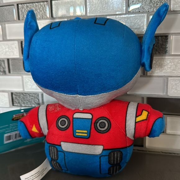 Transformers Rescue Bots Academy OPTIMUS PRIME Plush / Hasbro / 7” / BRAND NEW - Picture 7 of 15